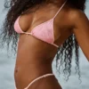 Bali Pink Paisley Triangel-Bikinioberteil Bali Pink Paisley Triangel-Bikinioberteil