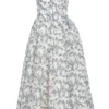 Bennett Englisches Porzellan-Print-Trägerloses Sommerkleid Bennett Englisches Porzellan-Print-Trägerloses Sommerkleid