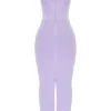 Breeze Orchid Satin-Korsetts-Maxikleid Breeze Orchid Satin-Korsetts-Maxikleid