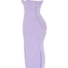 Breeze Orchid Satin-Korsetts-Maxikleid Breeze Orchid Satin-Korsetts-Maxikleid