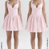 Brigitte Strawberry Shortcake Gingham Korsetts-Minikleid Brigitte Strawberry Shortcake Gingham Korsetts-Minikleid
