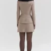 Buckingham Puppytooth Check Hourglass Jacke Buckingham Puppytooth Check Hourglass Jacke