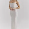 Calla Silber-Perlen-Maxikleid Calla Silber-Perlen-Maxikleid