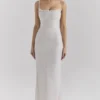 Calla Silber-Perlen-Maxikleid Calla Silber-Perlen-Maxikleid