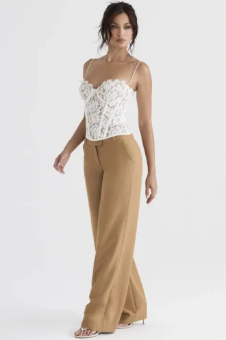 Cameron Caramel – Lässige, maßgeschneiderte Hose