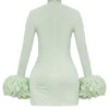 Camilla Pistachio Minikleid mit Rüschenbündchen Camilla Pistachio Minikleid mit Rüschenbündchen