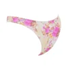 Capri Bikini-Unterteil mit Blumenmuster und hohem Beinausschnitt Capri Bikini-Unterteil mit Blumenmuster und hohem Beinausschnitt