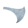 Capri Blau Paisley Bikini-Unterteil mit hohem Beinausschnitt Capri Blau Paisley Bikini-Unterteil mit hohem Beinausschnitt