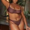 Capri Cacao Bikini-Unterteil mit hohem Beinausschnitt Capri Cacao Bikini-Unterteil mit hohem Beinausschnitt