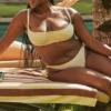 Capri Vanilla Bikinioberteil mit hohem Beinausschnitt als Unterteil Capri Vanilla Bikinioberteil mit hohem Beinausschnitt als Unterteil