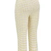 Carella Capri-Hose mit Lebkuchen-Karomuster Carella Capri-Hose mit Lebkuchen-Karomuster