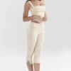 Carella Capri-Hose mit Lebkuchen-Karomuster Carella Capri-Hose mit Lebkuchen-Karomuster