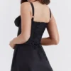 Carlotta Schwarzes Korsetts-Minikleid Carlotta Schwarzes Korsetts-Minikleid