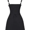 Carlotta Schwarzes Korsetts-Minikleid Carlotta Schwarzes Korsetts-Minikleid