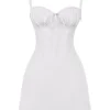 Carlotta Weißes Korsetts-Minikleid Carlotta Weißes Korsetts-Minikleid