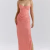 Carmella Coral – Maxikleid mit Handstickerei Carmella Coral – Maxikleid mit Handstickerei