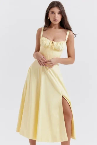 Carmen Buttercup Bustier-Sommerkleid