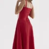 Carmen Red Rose Bustier-Sommerkleid Carmen Red Rose Bustier-Sommerkleid