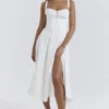 Carmen Weißes Bustier-Sommerkleid Carmen Weißes Bustier-Sommerkleid