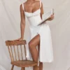 Carmen Weißes Bustier-Sommerkleid Carmen Weißes Bustier-Sommerkleid