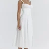 Carmen Weißes Bustier-Sommerkleid Carmen Weißes Bustier-Sommerkleid