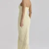 Carmine Lemon Mesh Silhouette Maxikleid Carmine Lemon Mesh Silhouette Maxikleid