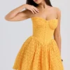 Carolina Apricot Spitzen-Korsett-Minikleid Carolina Apricot Spitzen-Korsett-Minikleid
