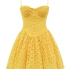 Carolina Apricot Spitzen-Korsett-Minikleid Carolina Apricot Spitzen-Korsett-Minikleid