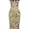 Cassia Midi-Kleid mit Blumenprint Cassia Midi-Kleid mit Blumenprint