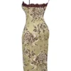 Cassia Midi-Kleid mit Blumenprint Cassia Midi-Kleid mit Blumenprint