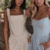 Catalina Weißes Broderie-Anglaise-Korsett