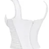 Catalina Weißes Broderie-Anglaise-Korsett