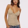 Catarina Vintage Elfenbein Handbesticktes Camisole-Oberteil – Limitierte Edition Catarina Vintage Elfenbein Handbesticktes Camisole-Oberteil – Limitierte Edition