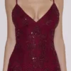 Catarina Wine – Handbesticktes Minikleid – Limited Edition Catarina Wine – Handbesticktes Minikleid – Limited Edition