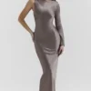 Catiana Smoke Einarmiges Maxikleid Catiana Smoke Einarmiges Maxikleid