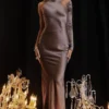 Catiana Smoke Einarmiges Maxikleid Catiana Smoke Einarmiges Maxikleid