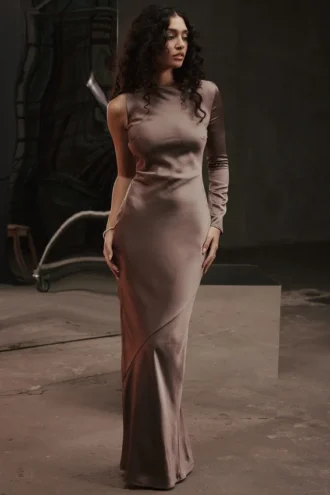 Catiana Smoke Einarmiges Maxikleid