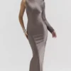 Catiana Smoke Einarmiges Maxikleid Catiana Smoke Einarmiges Maxikleid