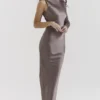 Catiana Smoke Einarmiges Maxikleid Catiana Smoke Einarmiges Maxikleid