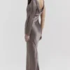 Catiana Smoke Einarmiges Maxikleid Catiana Smoke Einarmiges Maxikleid