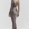 Catiana Smoke Einarmiges Maxikleid Catiana Smoke Einarmiges Maxikleid