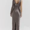 Catiana Smoke Einarmiges Maxikleid Catiana Smoke Einarmiges Maxikleid