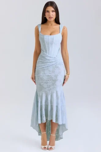 Cesca Bluebell Maxikleid mit Blumenmuster