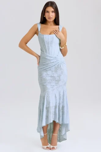 Cesca Bluebell Maxikleid mit Blumenmuster