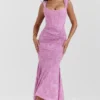 Cesca Maxikleid in Rosé mit Blumenmuster Cesca Maxikleid in Rosé mit Blumenmuster