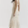 Cesca Vintage-Maxikleid in Creme mit Blumenmuster Cesca Vintage-Maxikleid in Creme mit Blumenmuster