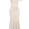 Cesca Vintage-Maxikleid in Creme mit Blumenmuster Cesca Vintage-Maxikleid in Creme mit Blumenmuster