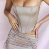 Chantelle Latte Satin-Korsett Chantelle Latte Satin-Korsett