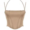 Chantelle Latte Satin-Korsett Chantelle Latte Satin-Korsett