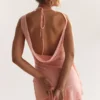 Charla Soft Apricot Rüschen-Minikleid Charla Soft Apricot Rüschen-Minikleid